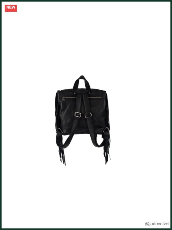 Authentic Buffalo Leather Backpack with Padded Laptop Pocket